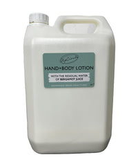 Hand + Body Lotion with Bergamot + Vitamin E - Bulk 20L
