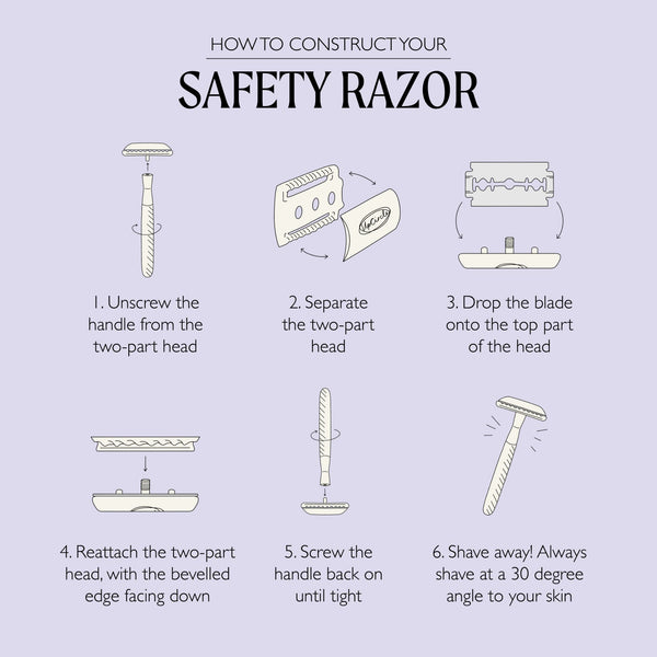 Safety Razor - UpCircle Beauty UK Wholesale