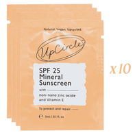 Mineral Sunscreen SPF 25 - Pack of 10